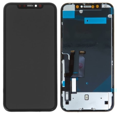 lcd-iphone-xr-black-with-touchscreen-with-frame-high-copy-original-lcd-copy-glass-copy-flat-cable-copy-touchscreen-self-welded-oem